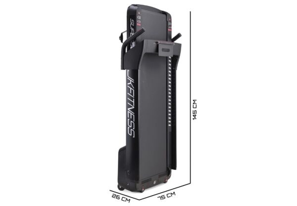 Tapis Roulant Motorizzato Salvaspazio Elettrico SC48 Nero JK Fitness